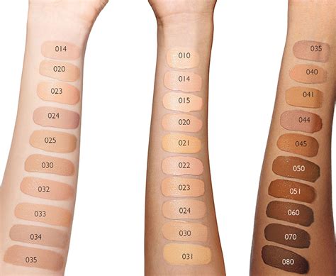 dior forever undercover 040|dior forever foundation color chart.